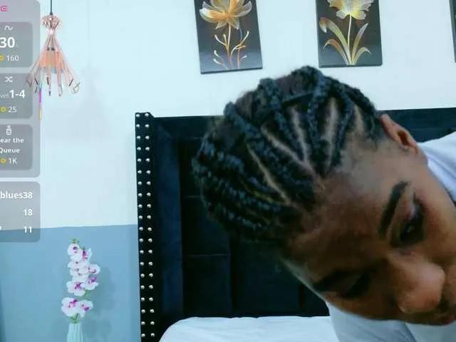 petitelittleebony — I get turned on when I touch myself while watching my users' cams.