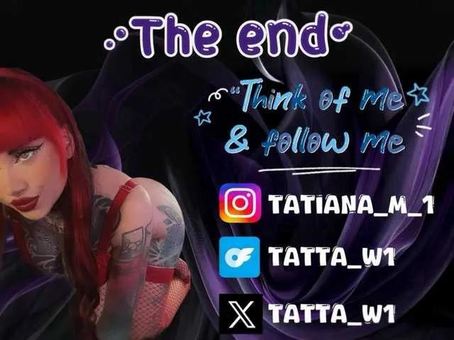 TamaraWaxx — Dirty talking excites me, the changes of rhythm in penetration, the vibrations on my clitoris drive me crazy, I like drool on my tits and oil all over my body, I like to play with my ass and use different kinds of toys