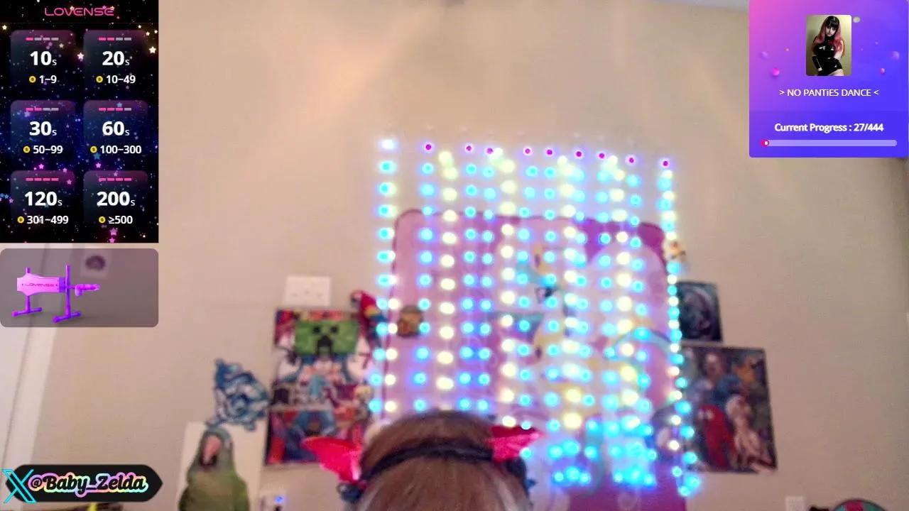 BabyZelda on Cam4 