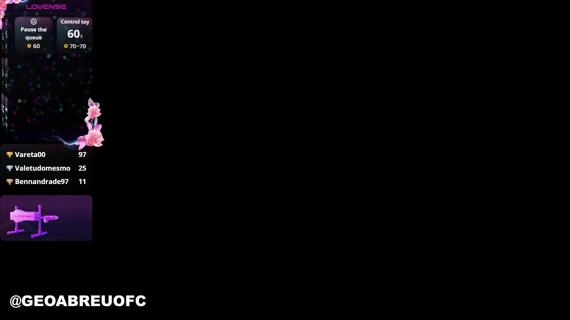 Geozinhaa —  #masturbation #anal #C2C #analtoys #bigass #squirt #amateur