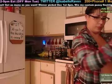 Freechat _isabelleraven on Chaturbate