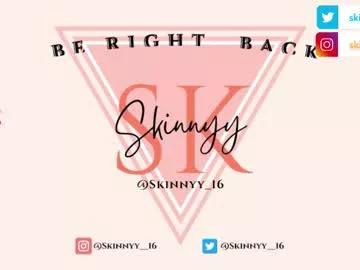 Freechat skinnyy_16 on Chaturbate