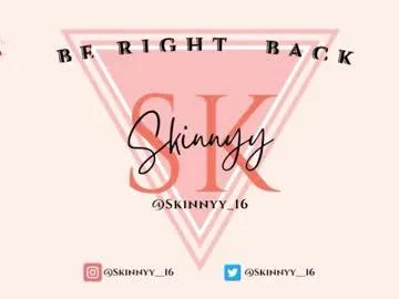 Freechat skinnyy_16 on Chaturbate