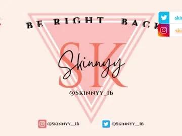 Freechat skinnyy_16 on Chaturbate