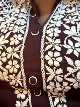 StripChat Anshi_qeen is Freechat Anshi_qeen — boobs massage with chocolate serum