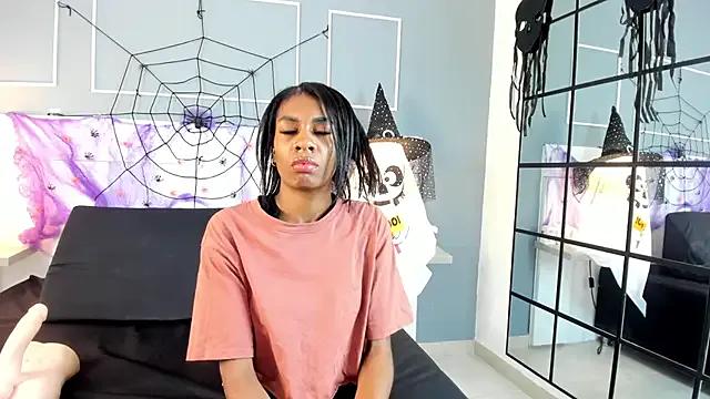 Blackrosse__ — tease naked pussy close to camera