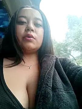 Cristal__04 — Sucking dildo in public