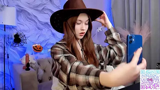 Dolly_Gleam — Suck finger + eyes contact